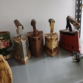 n 4 ferri da stiro vecchi