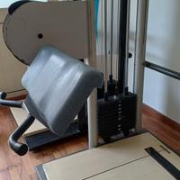 Macchinario palestra bicipiti