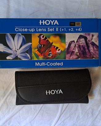 Set filtri close-up Hoya - 58mm