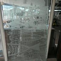 porta in vetro automatica