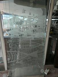 porta in vetro automatica