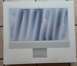 iMac 24" M4 16GB/256GB NUOVO SIGILLATO -scontrino 