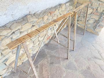 Cavalletti ponteggio ferro