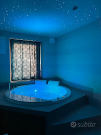 La Goille camera con vasca idromassaggio a Morgex