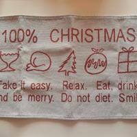 Tovaglietta/Strofinaccio Natale - mai usato