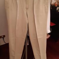 Pantaloni uomo in cotone taglia 54