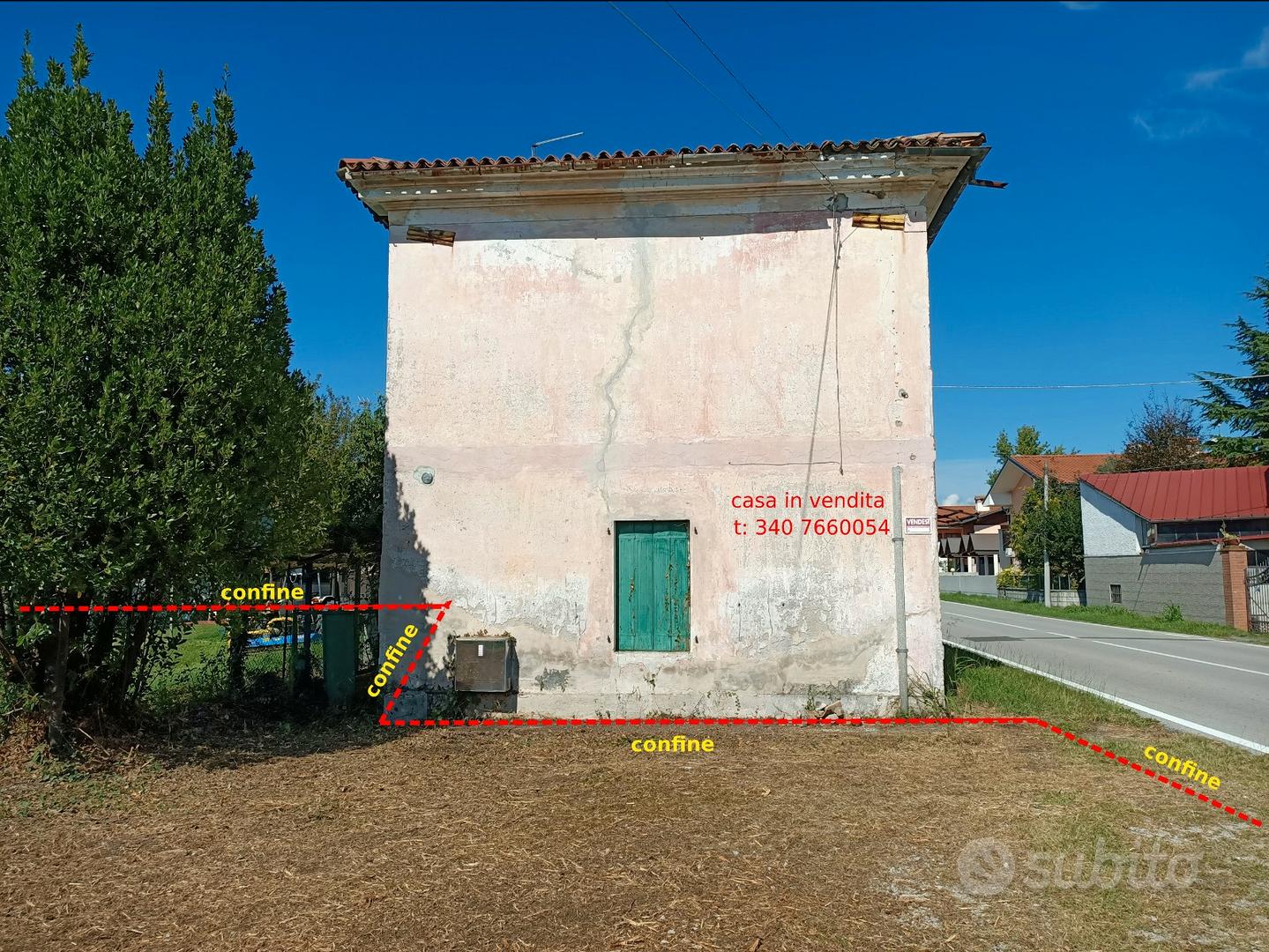 Terreno adiacente a casa senza terreno - Vista 3
