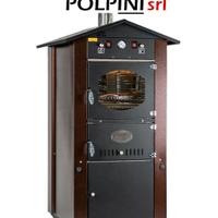 Forno a legna c/motore Garden 80 - Rossofuoco