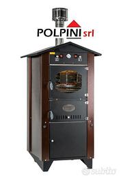 Forno a legna c/motore Garden 80 - Rossofuoco