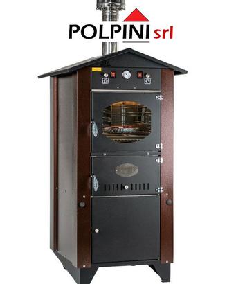 Forno a legna c/motore Garden 80 - Rossofuoco