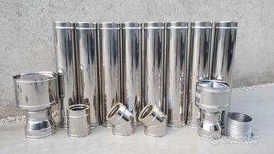 Canne fumarie INOX doppia parete a PREZZO FABBRICA