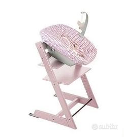 Sedia Stokke Trip Trap con vari accessori