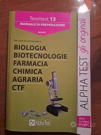 Manuale Alpha Test per Biologia,Biotecnologie, Far
