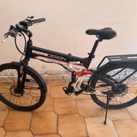 E-bike MOMO Design full sospension pieghevole.