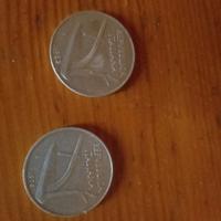 Monete da 10 lire e 20 lire
