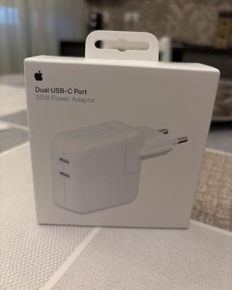 Apple power adapter 35W dual caricabatterie nuovo