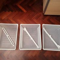 Cestelli in rete bianca IKEA