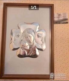 Quadro madonna con bambino
