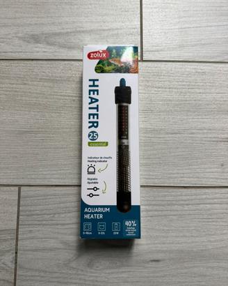 riscaldatore per acquario Zolux Heater 25W Nuovo