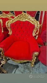 Poltrona trono/ babbonatale