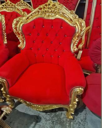 Poltrona trono/ babbonatale