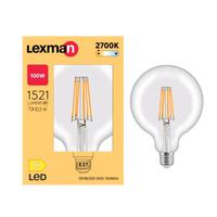 5 lampadine Lexman E27 1521 lumen, luce calda