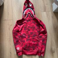 Felpa bape rossa