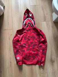 Felpa bape rossa