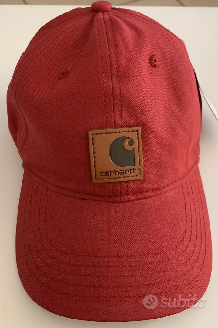 Carhartt Cappello Berretto Rosso Abbigliamento e Accessori In vendita a Livorno