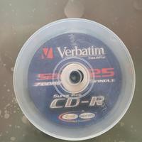 CD NUOVI VERBATIM CD-R SUPER AZO 700 MB 52X