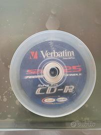 CD NUOVI VERBATIM CD-R SUPER AZO 700 MB 52X