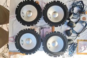 Alpine 4 diffusori+4tweeter