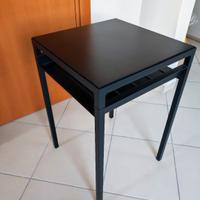 TAVOLINO IKEA QUADRATO NERO 