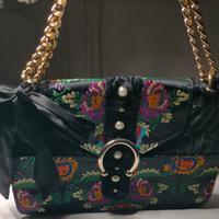 Steve Madden - Borsa floreale in velluto