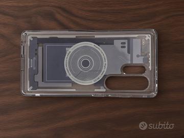 cover trasparente magnetica per Samsung galaxy S25