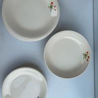 Set piatti Santucci Deruta Papaver  Rhoeas