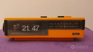 COPAL FLIP CLOK - RADIO SVEGLIA A CARTELLINI