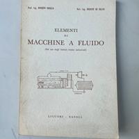 Libro Elementi di macchine a fluido