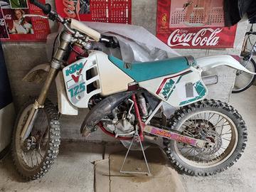 moto KTM 125 cross anno 1991
