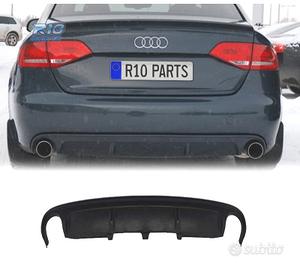 DIFFUSORE PER AUDI A4 B8 07-11 LOOK RS O---O