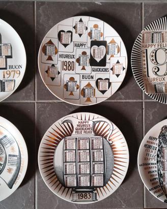 FORNASETTI eccezionale serie del Piatto Calendario