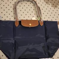 Borsa Longchamp blu Taglia L