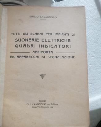 TUTTI GLI SCHEMI DI SUONERIE ELETTRICHE 