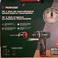TRAPANO AVVITATORE 12 VOLT PARKSIDE 