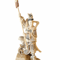 Antica scultura Cinese in osso -inizi XX secolo