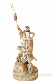 Antica scultura Cinese in osso -inizi XX secolo