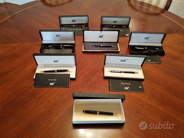 Collezione di 8 Montblanc nuove, da 3.600 a 1.350€