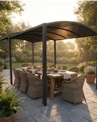 Pergola 3mt Allungabile a 5.80 metri Anche x Auto