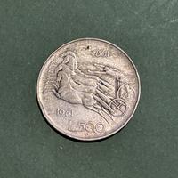 500 lire 1961
