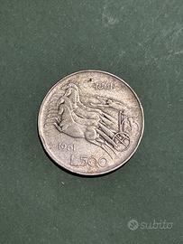 500 lire 1961
